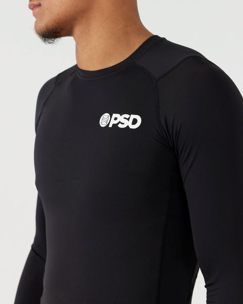 Compression Tee Long Sleeve - Black