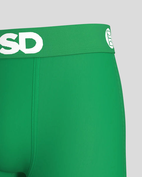 Green underwear with white 