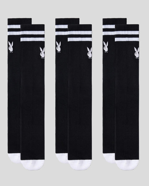 Playboy Crew Sock - 3 Pack