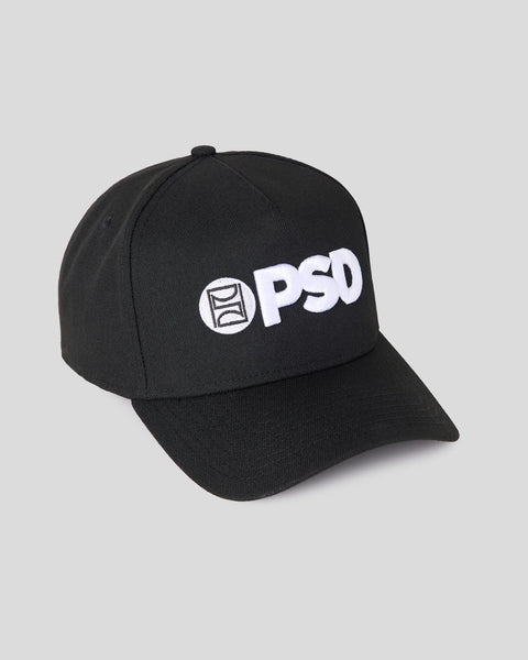 New Era x PSD Logo Hat Black