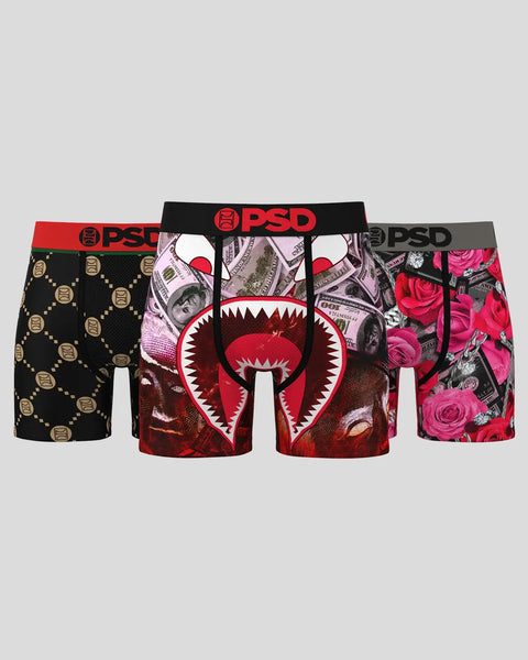 3 Pack - Rich Ruby XS / MULTI