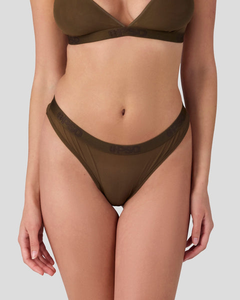 Mesh - Solid Coco XS / BROWN