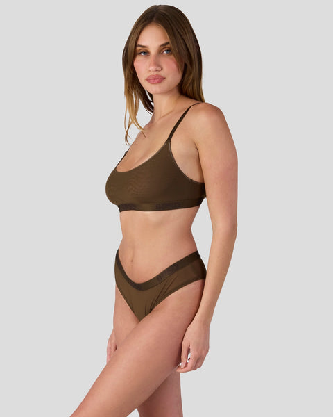 Mesh - Solid Coco XS / BROWN