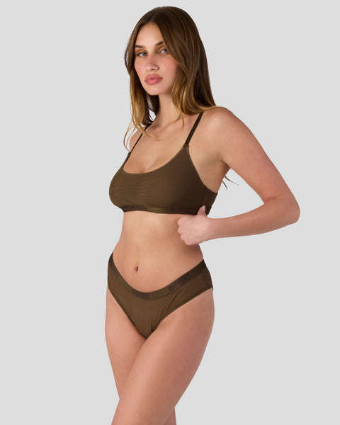 Mesh - Solid Coco XS / BROWN