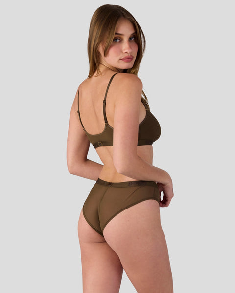 Mesh - Solid Coco XS / BROWN