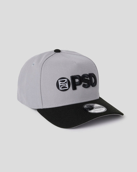 New Era x PSD Logo Hat Grey/Black