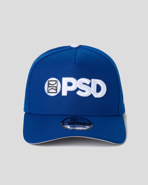 New Era x PSD Logo Hat Blue/White