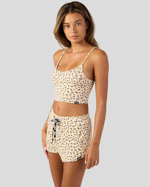 Western Ditz Modal - Cami Sleep Set XS / MULTI