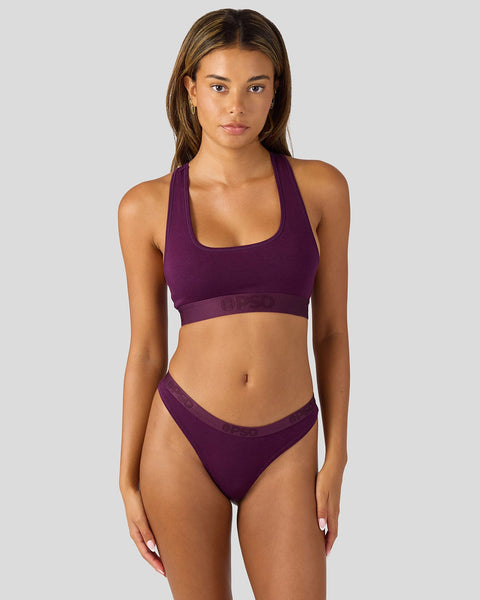Modal Solids - Plum XS / PURPLE