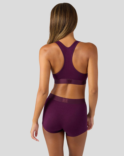 Modal Solids - Plum XS / PURPLE