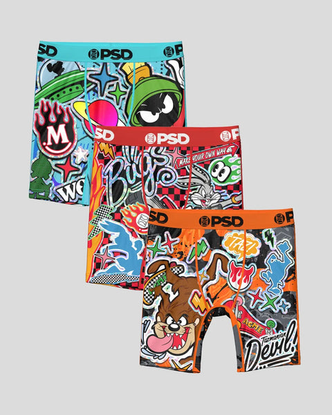 TEAM LOONEY YTH 3PK MULTI S / MULTI