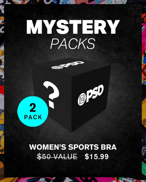 Mystery Style - 2 Pack Women's Sports Bra