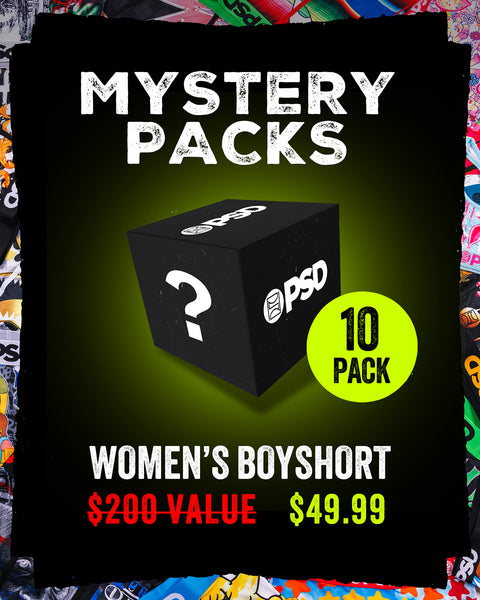 Mystery Style - 10 Pack Women's Boy Short