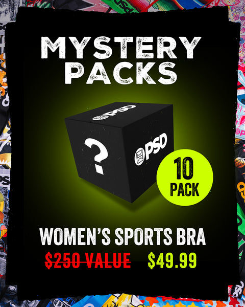 Mystery Style - 10 Pack Women's Sports Bra